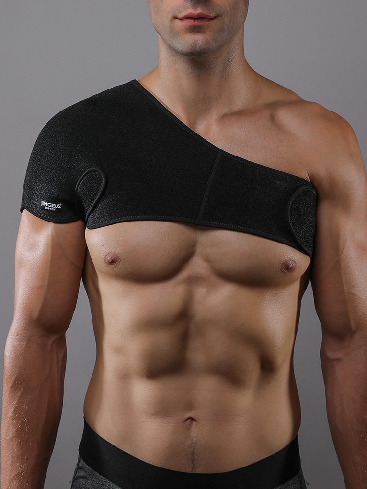 JINGBA widened shoulder pad adjustable sports fitness warm outdoor riding weightlifting sports protective gear wholesale