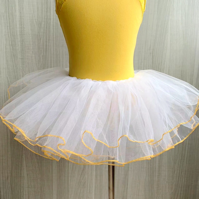 Picture of New Children's Dance Ballet Dress Mesh Puff Dress Six-One Performance All-match Dance Half-length Princess Cake Dress