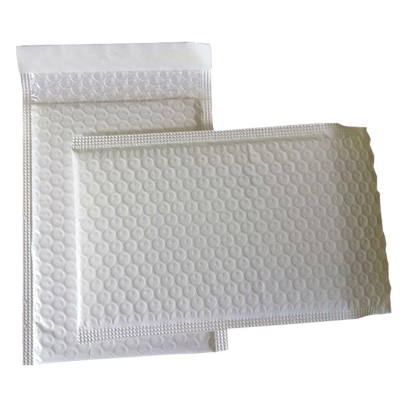 White Pearl Film Bubble Bag Composite Pearl Film Self-sealing Bag Bubble Envelope Bag 110g Thickened Packaging Bag