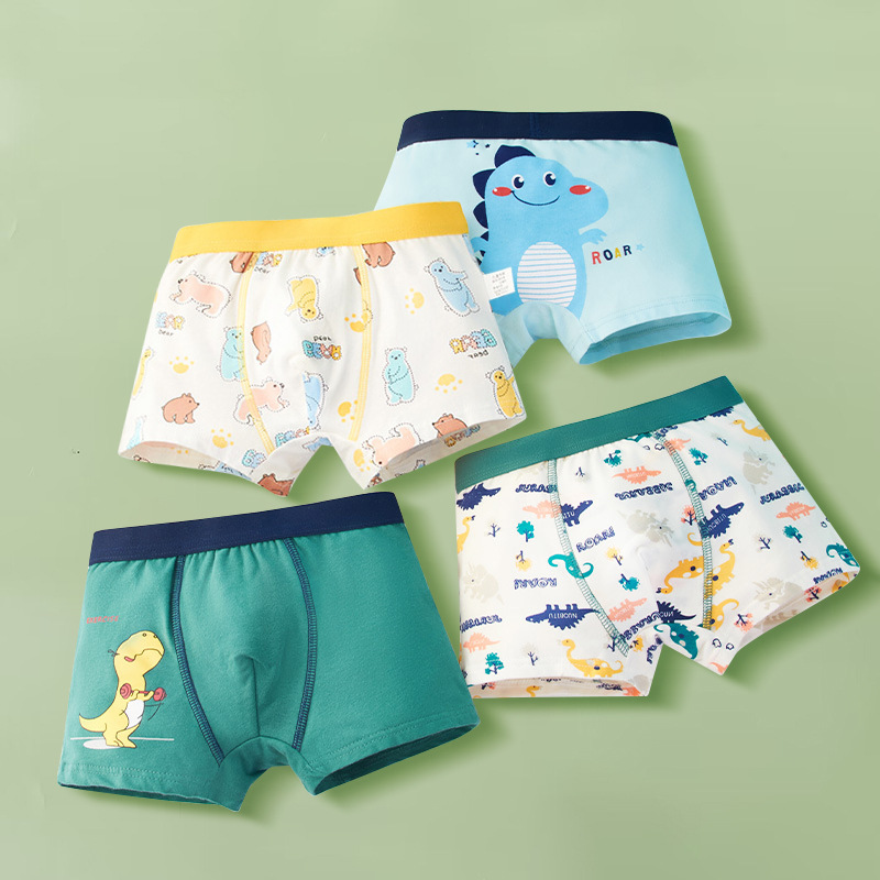 Picture of Children's Underwear Boys' Boxer Shorts Boys' Baby Children's Underwear Underwear for Middle and Old Children and Primary School Students