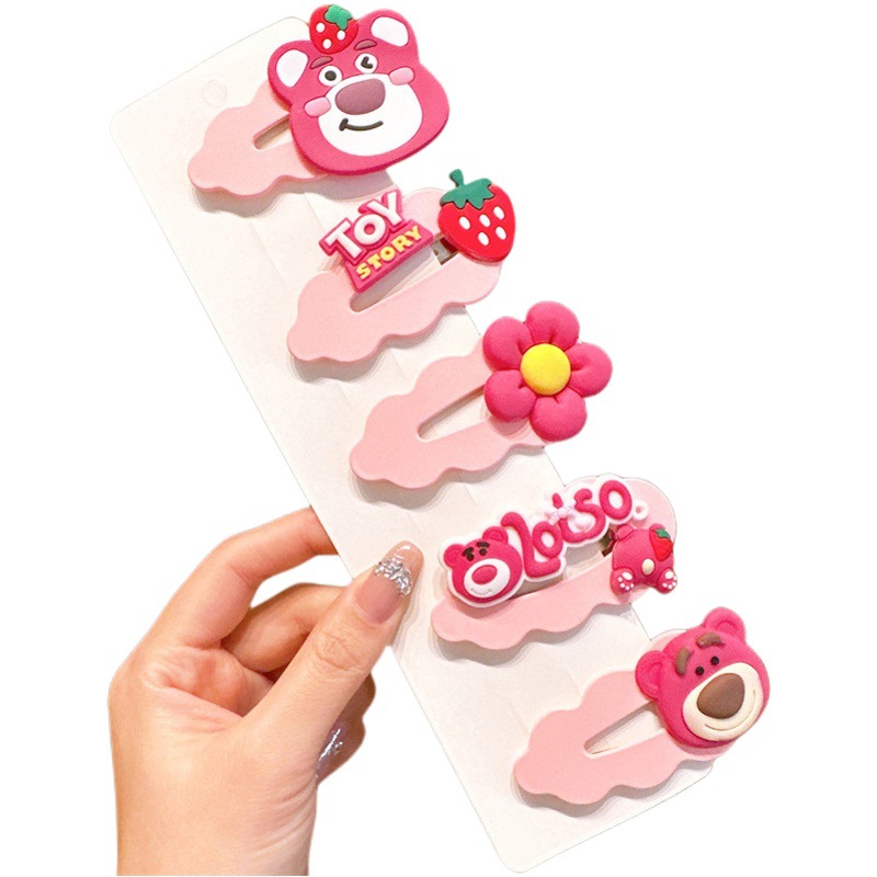 Girl's Broken Hair Artifact Children's Hairpin Girl's New Cute Baby's Bangs Clip Side Clip Summer Headwear Hair Accessories