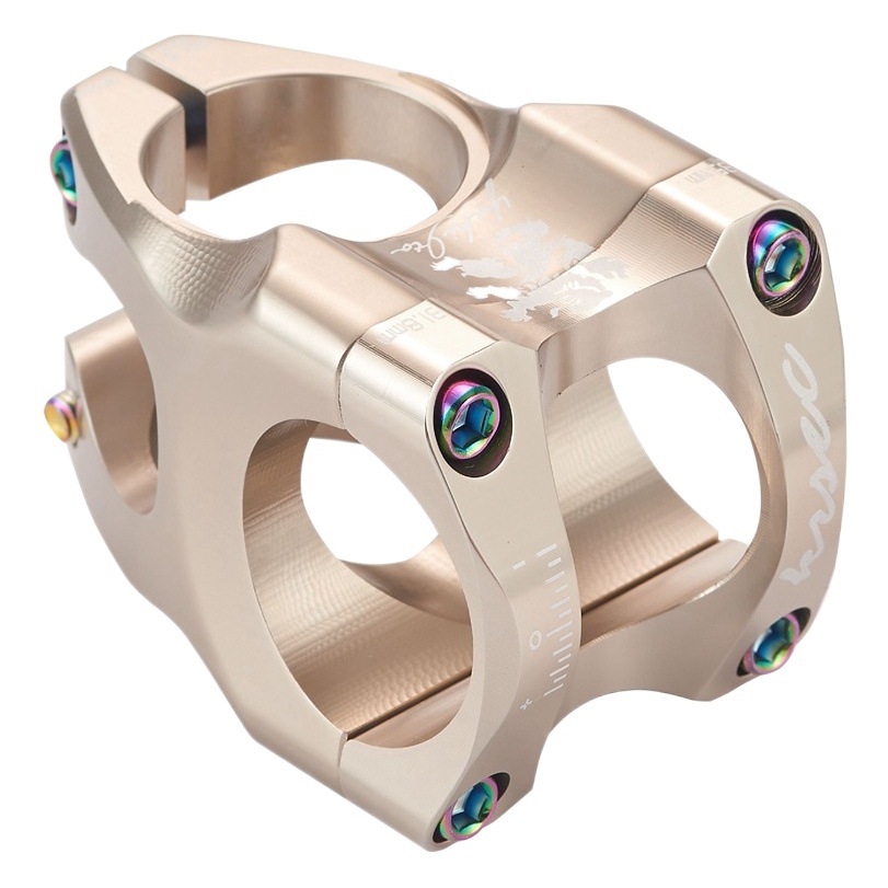 KRSEC Bicycle Handlehold Stand Aluminum Alloy Ultra Light Hollow Full CNC Process Quick Drop Riser Mountain Bike Short Handlehold Stand