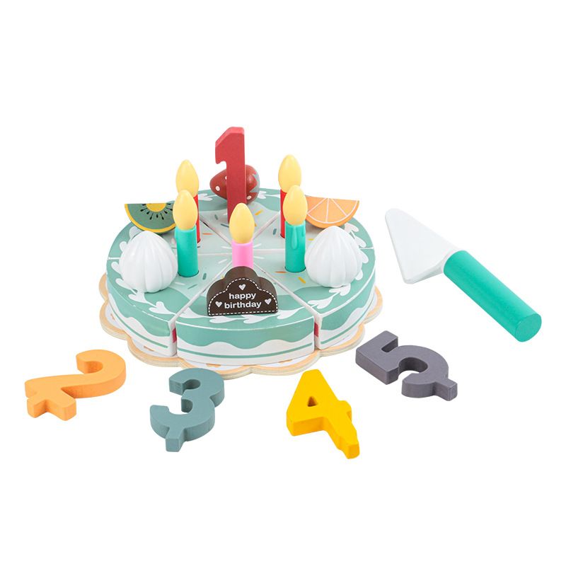Picture of Cross-border New Products Wooden Children's Play-house Simulation Kitchen Toy Set Cooking Rice Cooking Kindergarten Interactive Toys