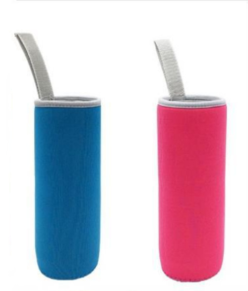 Picture of Manufacturers produce diving material water cup cover portable lemon cup protective cover portable cross-belt sports water bottle cover