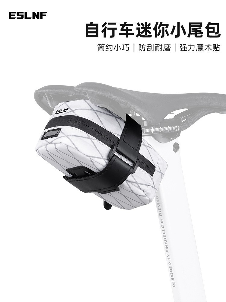 Eslnf Road Bicycle Tail Bag Saddle Bag Cycling Bag Mountain Bike Portable Water-Repellent Tail Bag Cycling Equipment