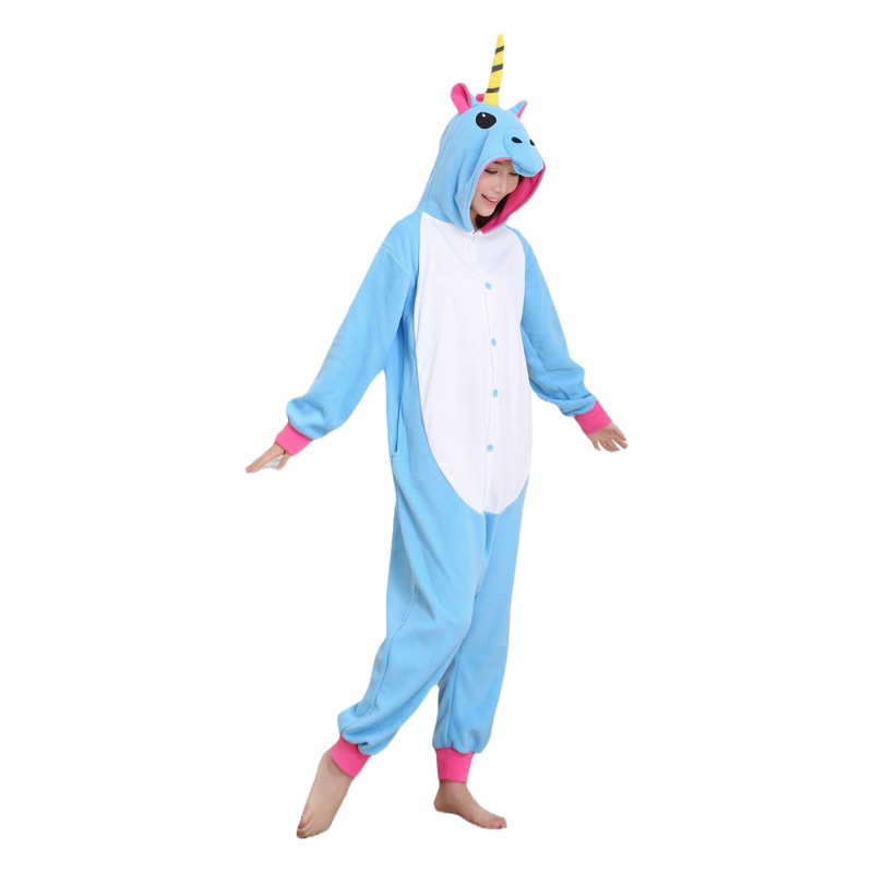 Cartoon Animal Siaman Pajamas Geng Ghost Blue Shark Rainbow Colorful Stars Tianma Narwhal Cheshire Cat Chinese Dragon