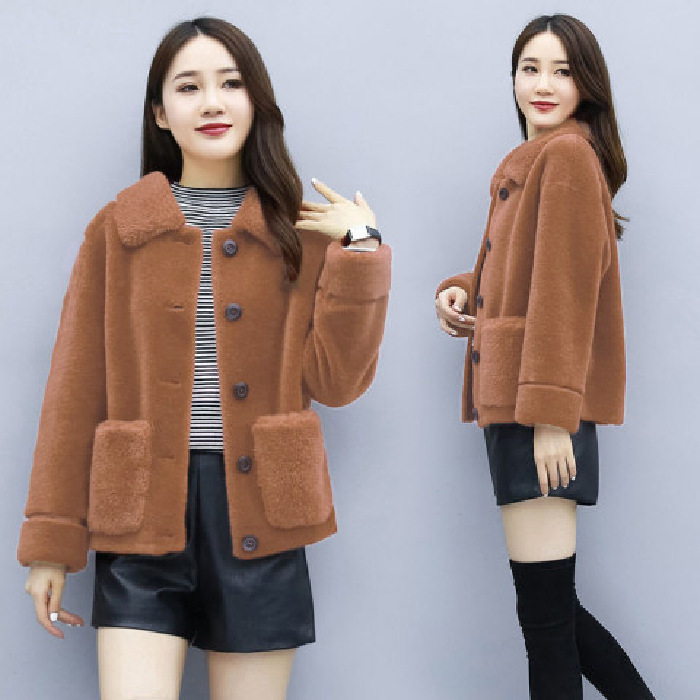 Picture of Short coat for women loose thickened 2023 autumn and winter New Korean style thick all-match fashionable top