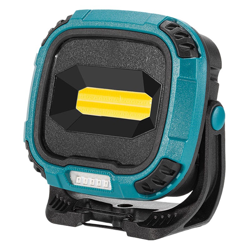 Cross-border new COB multifunctional portable rechargeable flood light LED work light emergency night market light portable strong light