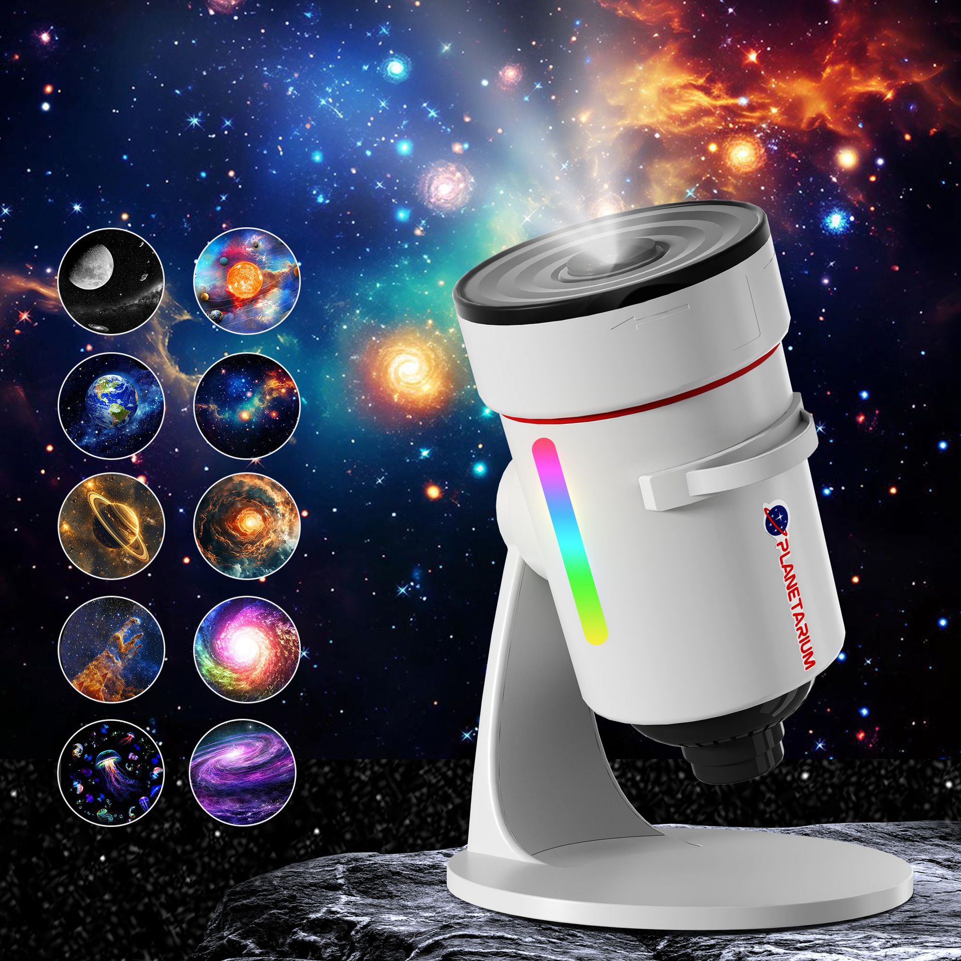 New planetarium projection lamp Amazon TEMU TK explosion star lamp indoor atmosphere lamp, etc.