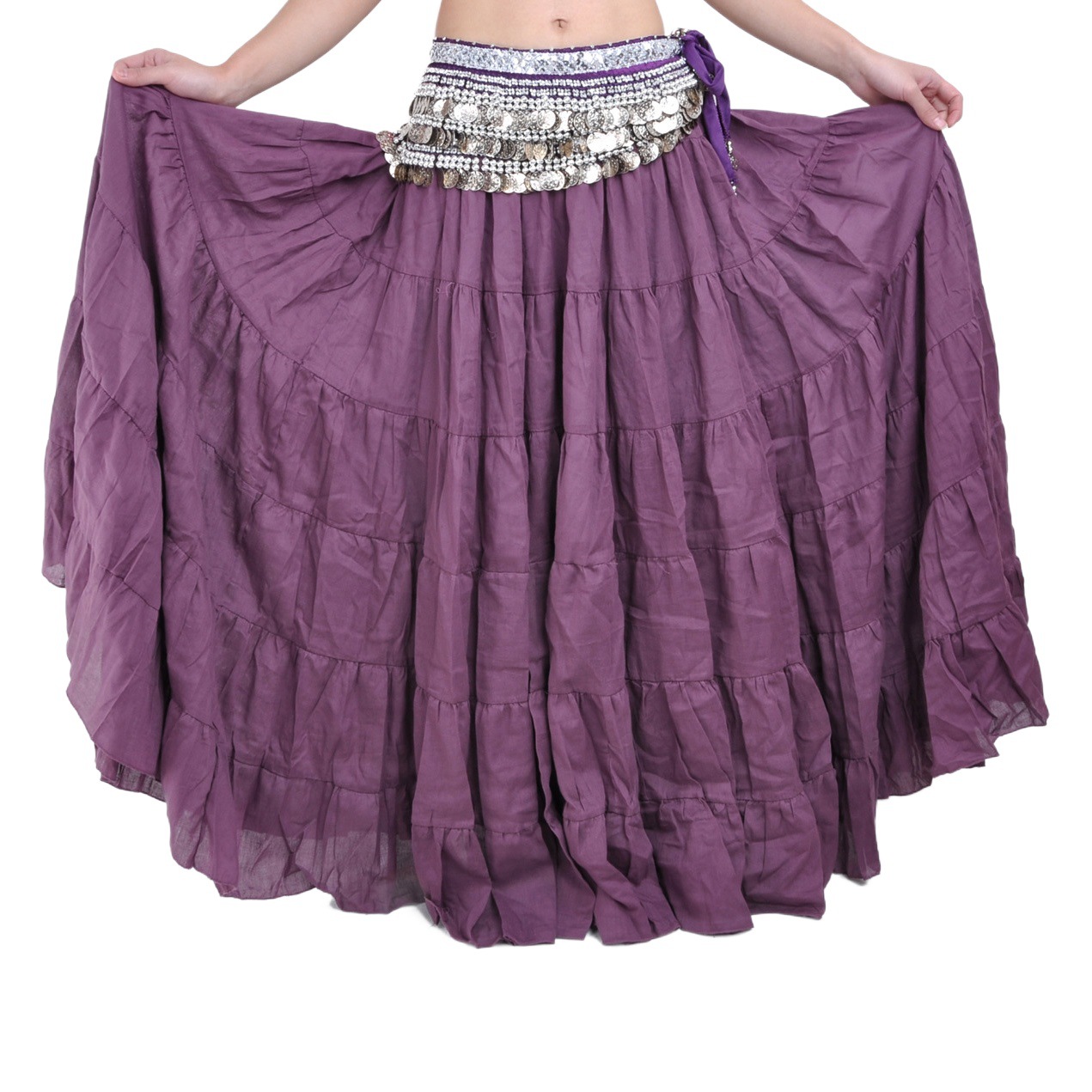 Dancer Bohemian Dress Tribal Dance Skirt Belly Dance Big Swing Skirt Belly Dance Clothing Wholesale