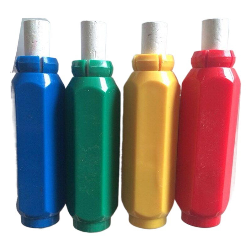Chalk case with magnetic dust-free chalk holder chalk extender double spring self-elastic chalk with storage box 4 Pack