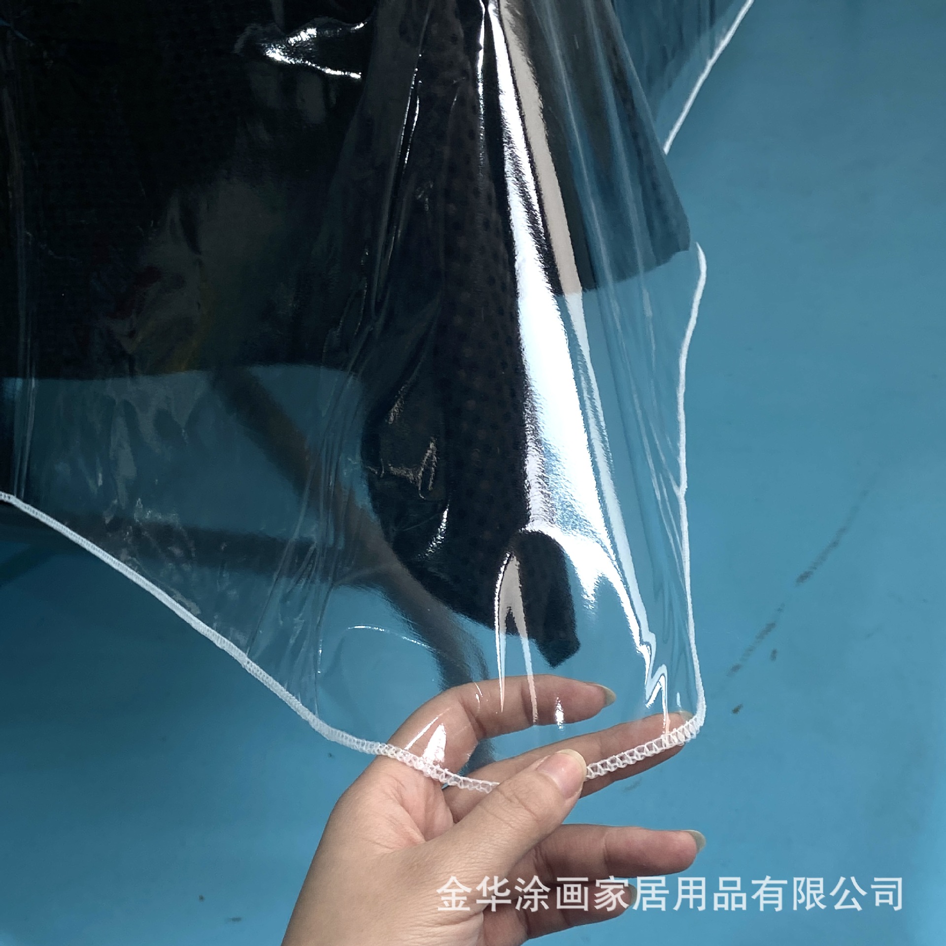 Transparent PVC tablecloth waterproof oil-proof antifouling tablecloth protective cover 0.13MM table Party tablecloth lock edge tablecloth