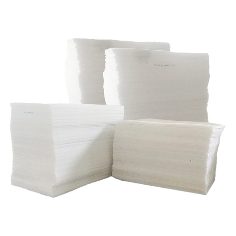 EPE Pearl cotton sheet factory thickened white foam shockproof gasket slice express filling