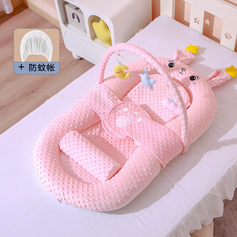 Picture of Bed-in-bed baby newborn baby anti-startling soothing bed slope sleeping mat bionic landing wake up to coax sleep artifact