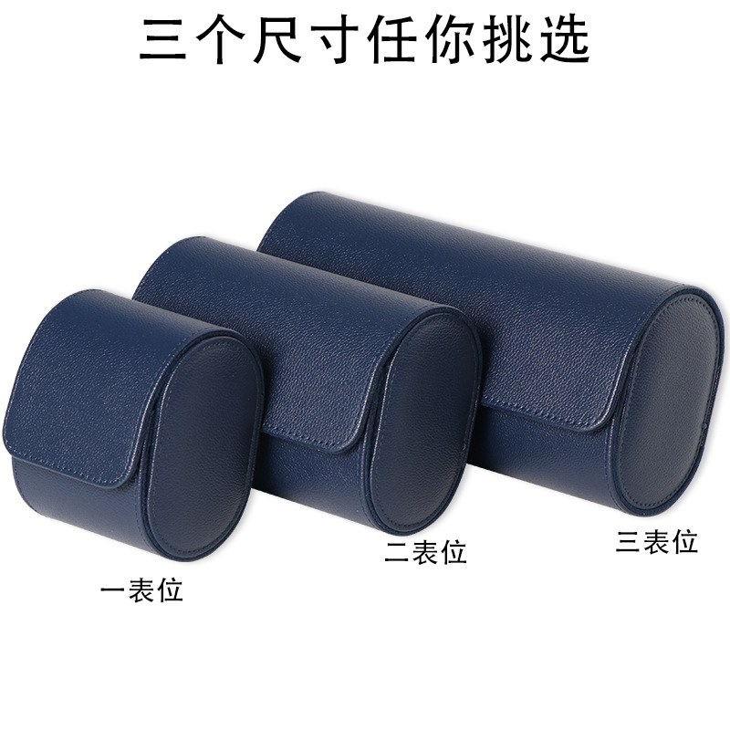 Picture of Watch Storage Box, Portable Watch Box, Pu Three-Position Watch Box, Dust-Proof and Drop-Proof Mechanical Watch Box, Travel Watch Bag, Ready for Sale