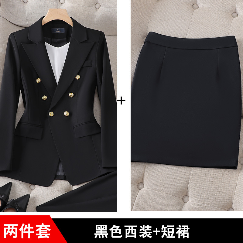 Picture of Spring and Autumn Business Wear Women's suit Women's Fashion Dress Stitching Women's Suit Work Clothes Korean Casual Small Suit