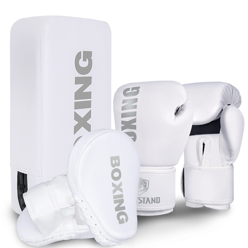 Picture of Boxing gloves combination set hand target foot target adult children's sanda fighting boxing glove training equipment for men and women