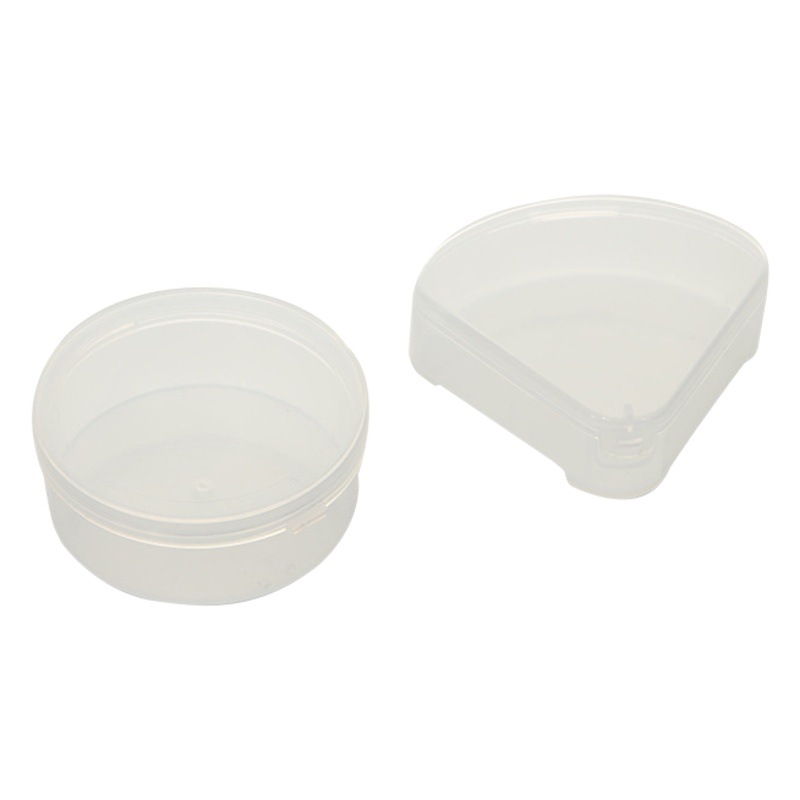 Spot plastic PP transparent box cosmetic powder sponge powder box dustproof storage box with lid empty box
