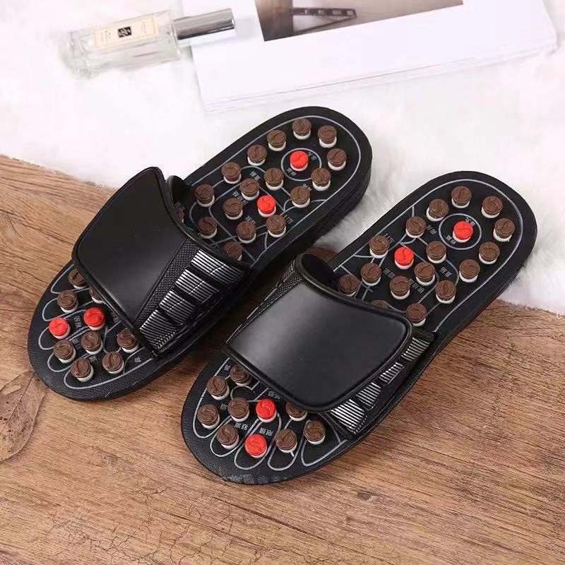 Picture of Manufacturer in stock massage slippers dot Japanese rotating health massage slippers acupoint health care foot health slippers