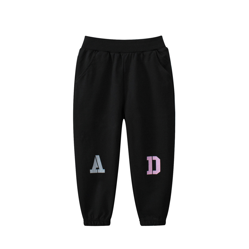Picture of 27kids Korean style children's clothing autumn and winter New 2024 children's sports long pants baby boys' sweatpants one-piece delivery