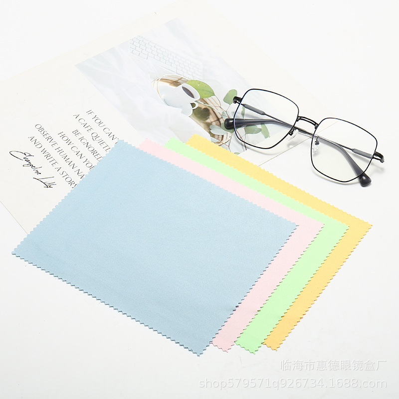 Picture of Glasses Cloth Island Silk Suede Full Series Microfiber Lens Cleaning Cloth Eye Cloth 2000 Pieces