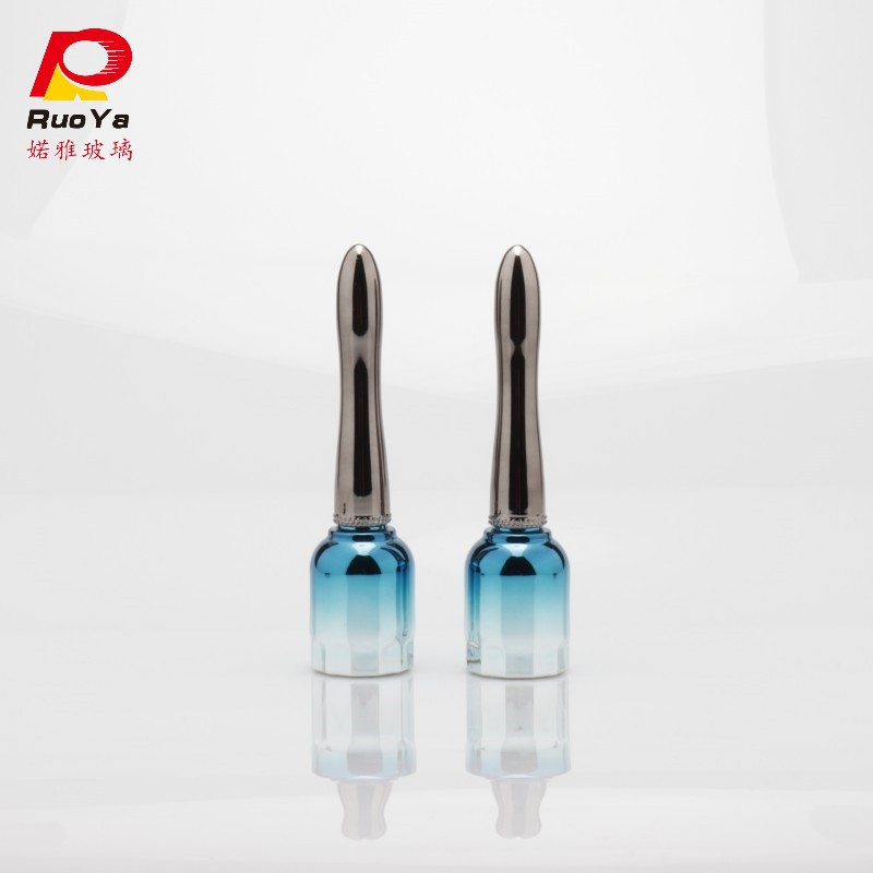 Nail Art Glass Bottle Nude Color Nail Polish Gel Cap Style Jelly Color Full Set for Nail Salons Phototherapy Gel Phototherapy Gel Bottle