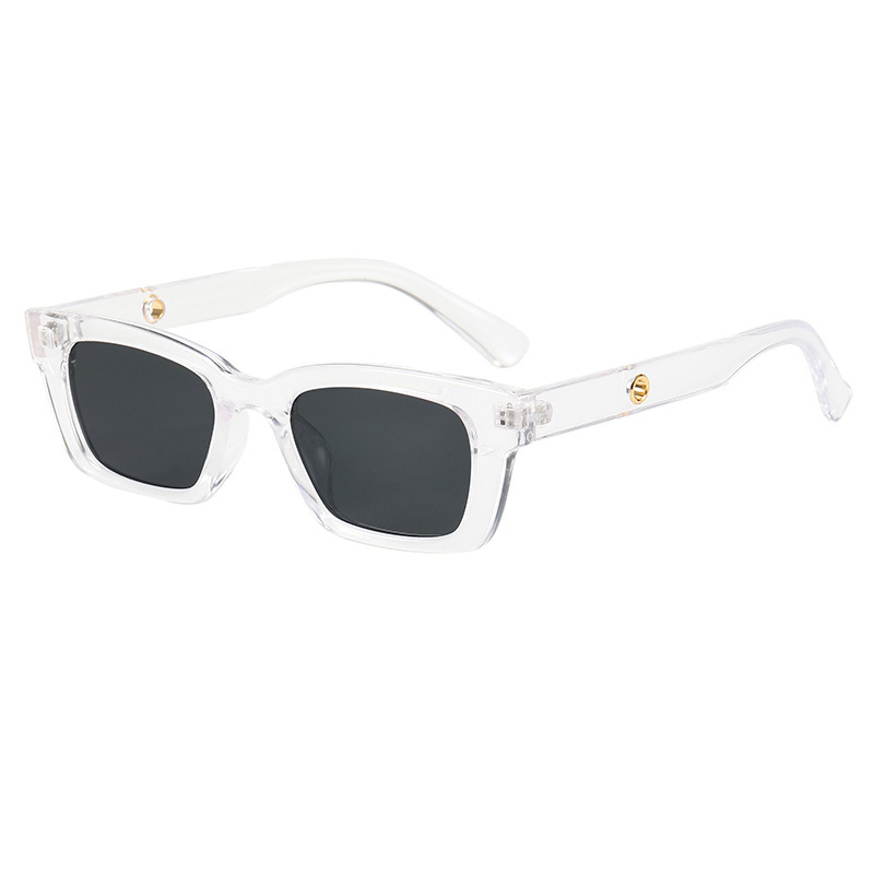 Picture of Jennie same sunglasses women 2022 new sunglasses European and American retro small frame Korean fashion cat's eye glasses