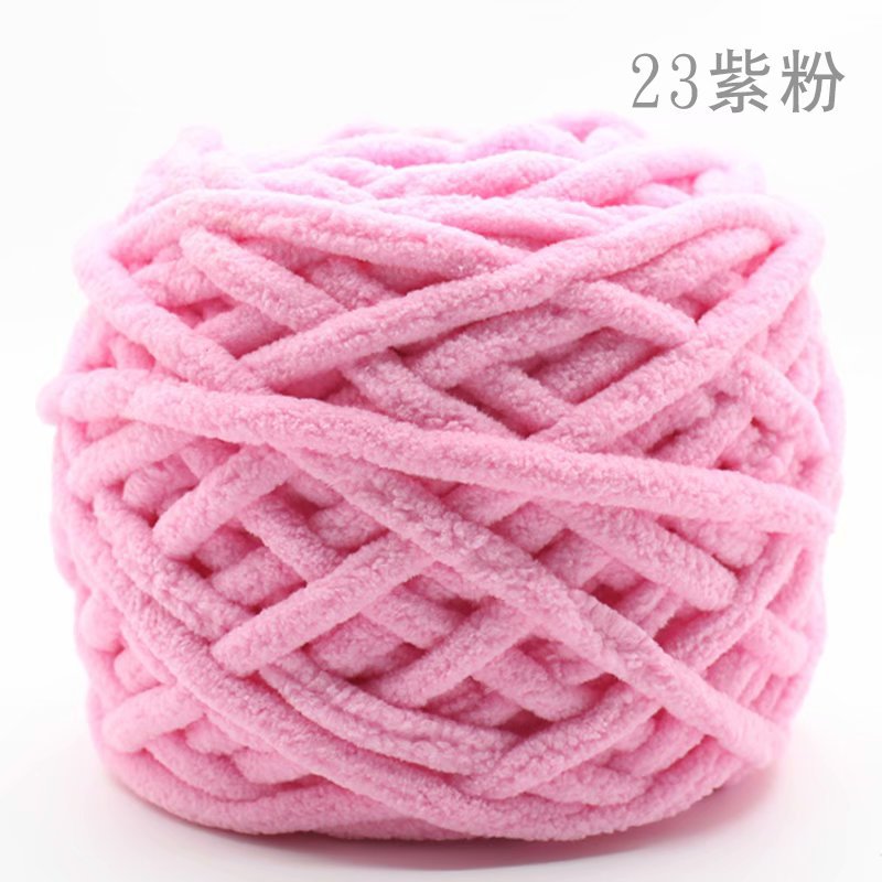 Picture of Ice Strip Yarn Single Strand Ice Strip Yarn Crochet Shoe Yarn Small Ice Strip Handmade Carpet Yarn Thick Yarn Scarf Yarn Ball