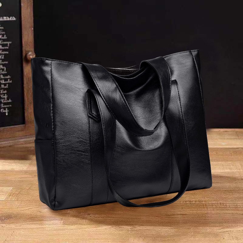 Large-Capacity Tote Bag for Women 2025 New Trendy High-End Fashionable Versatile Commuter Satchel Shoulder Bag