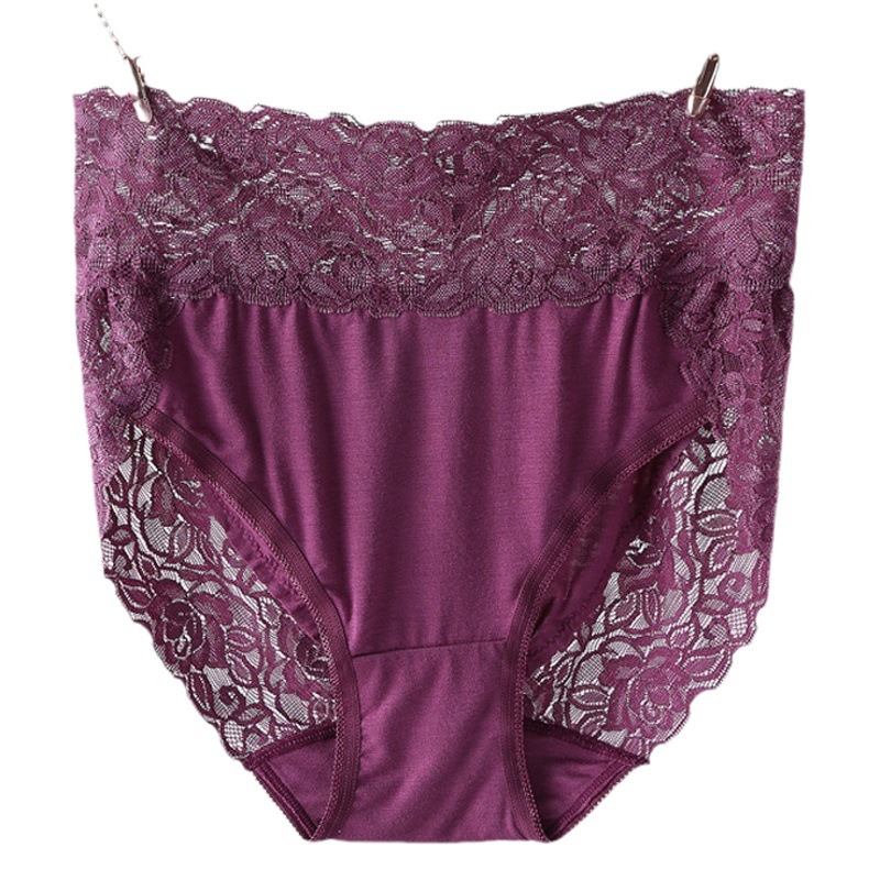 300kg fat mm200 plus size lace underwear high waist sexy extra large size briefs Amazon