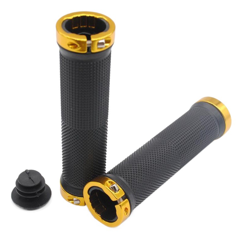 Bicycle Handlebar Cover, Bilateral Locking Handlebar Cover/Mountain Bike Foldableing Bicycle Handlebar Cover with Handle Plug Card Packaging