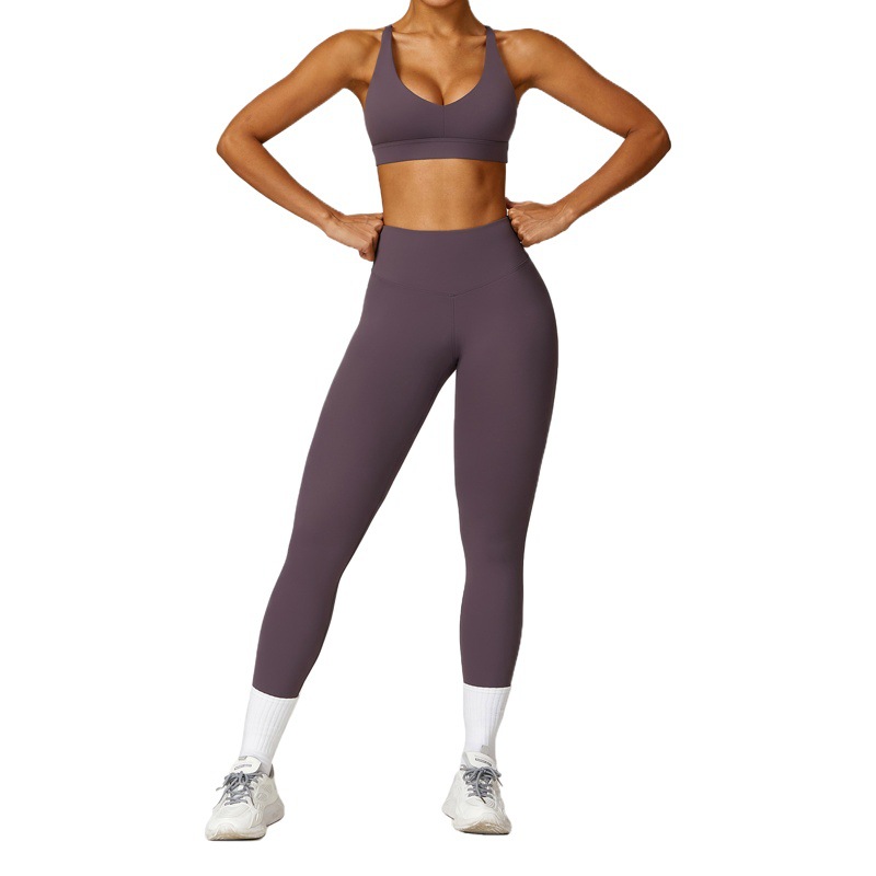 Zechuang zipper quick-drying long sleeve tight yoga suit spring high strength running fitness exercise suit female 8455
