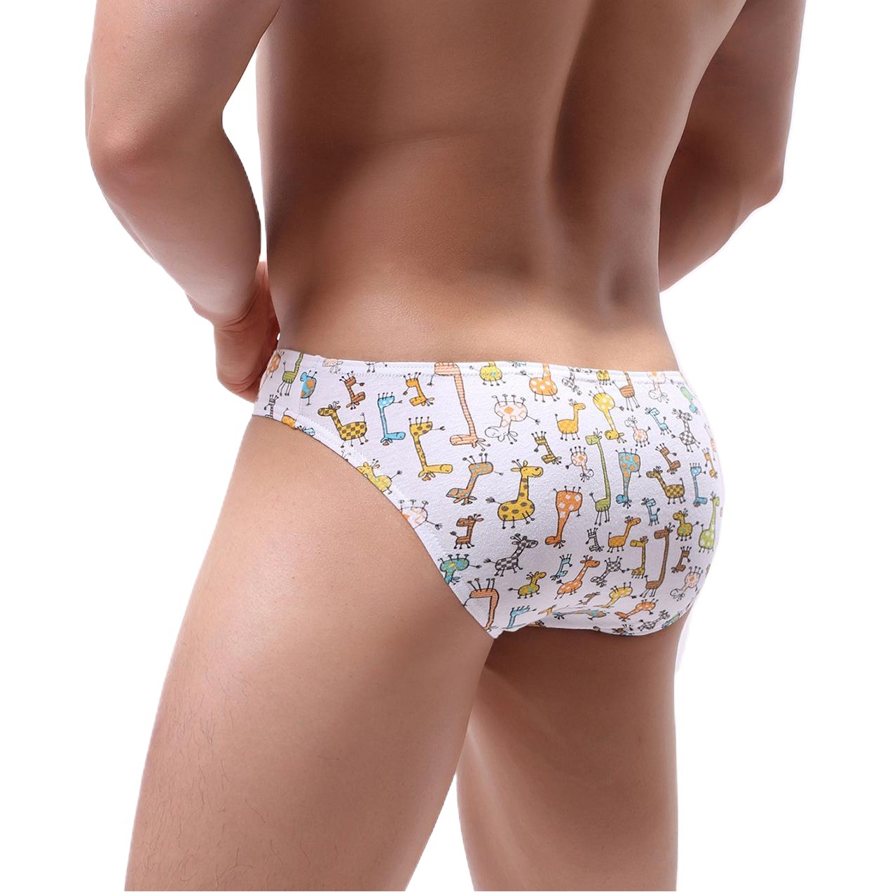 Manufacturer in stock European size Foreign Trade men's briefs underwear low waist men's cartoon men's underwear men's cotton pants B178