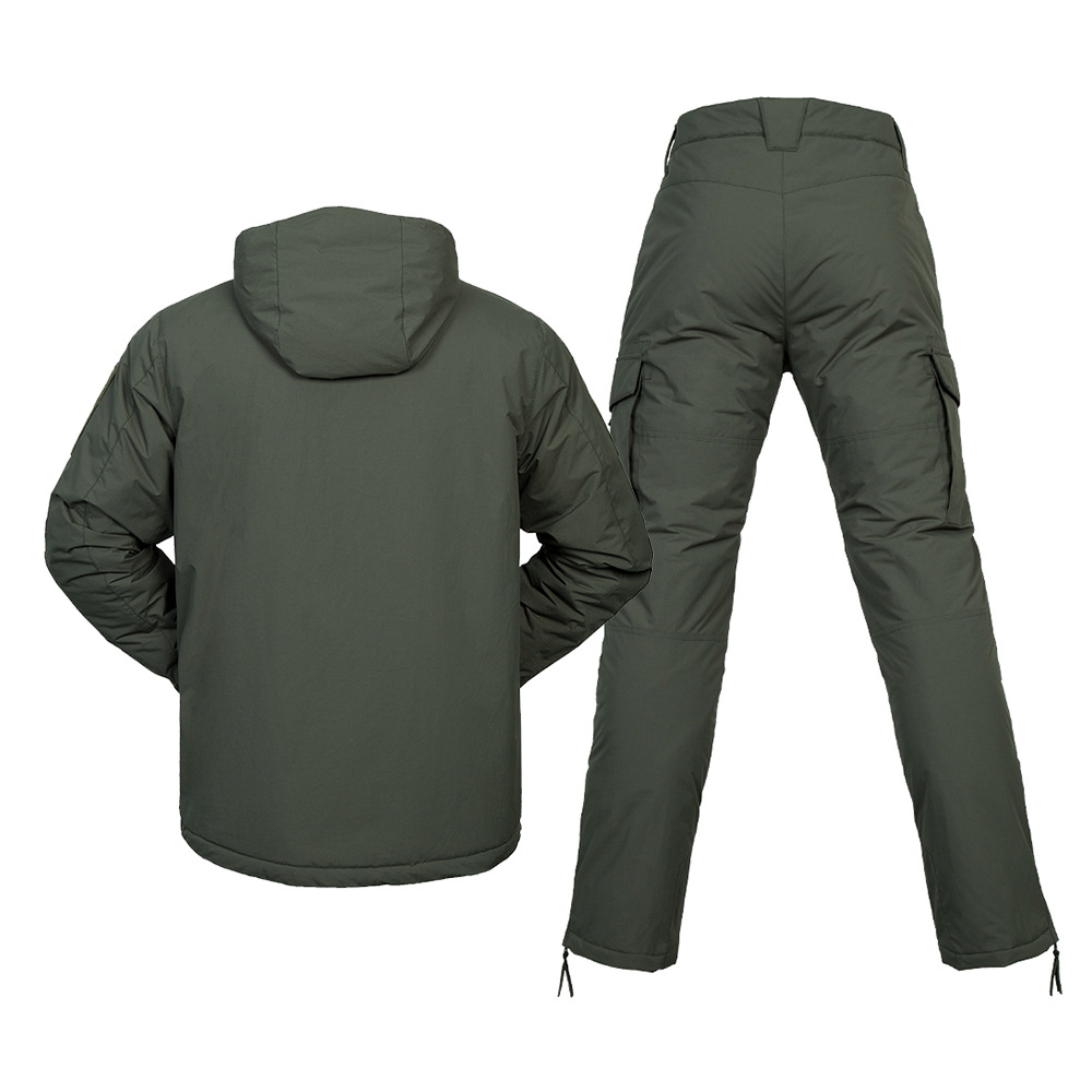 Picture of Faldan F7 portable cold-proof cotton-padded jacket suit autumn and winter outdoor water-splashing warm cotton-padded jacket training suit wholesale