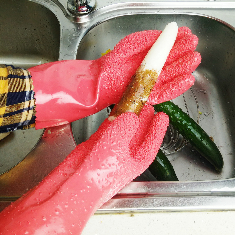 Picture of Peeling Gloves, Peeling Gloves, Potato Rub, Yam and Taro Scraping Gloves, Vegetable Peeling Taro