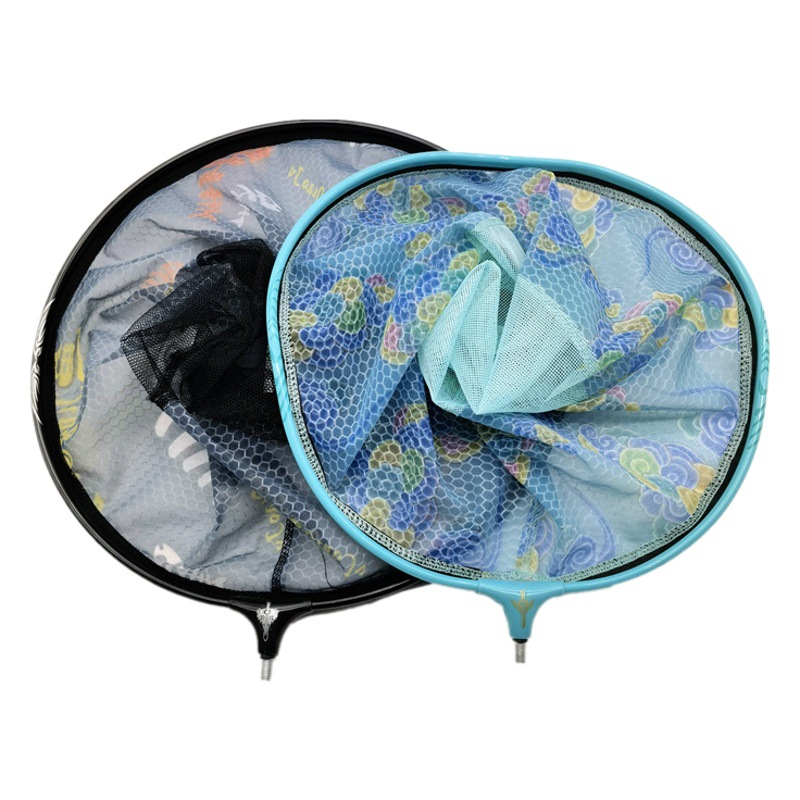 Quick change net copy net head aluminum alloy special-shaped copy net head detachable fishing net fishing gear fishing supplies