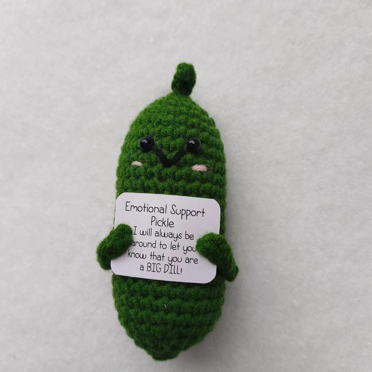 Picture of A Handmade Wool Woven Pendant Internet Celebrity Funny Positive Energy Vegetable Finished Fruit Doll Ornaments Pendant