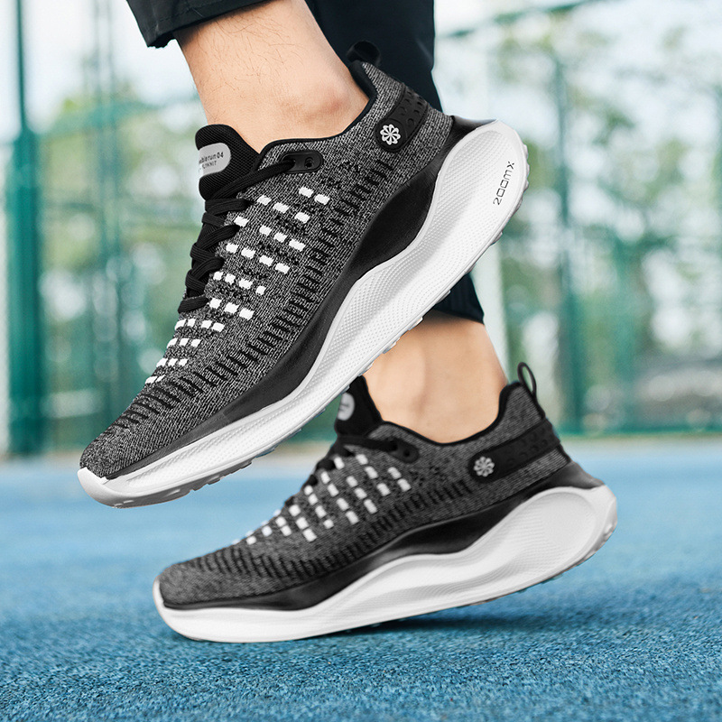2025 New Cross-Border Spring and Autum Simple Men's Shoes Thick-Soled Casual and Comfortable Running Shoes Fashionable and Trendy Sports Shoes