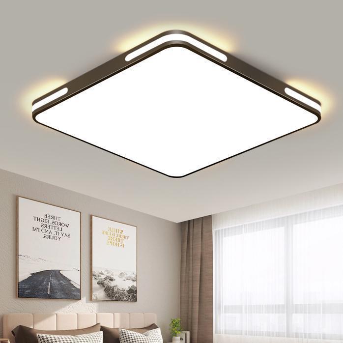 Picture of Square Bedroom Light Simple Modern Atmospheric Study Home Living Room LED Ceiling Lamp 2025 New