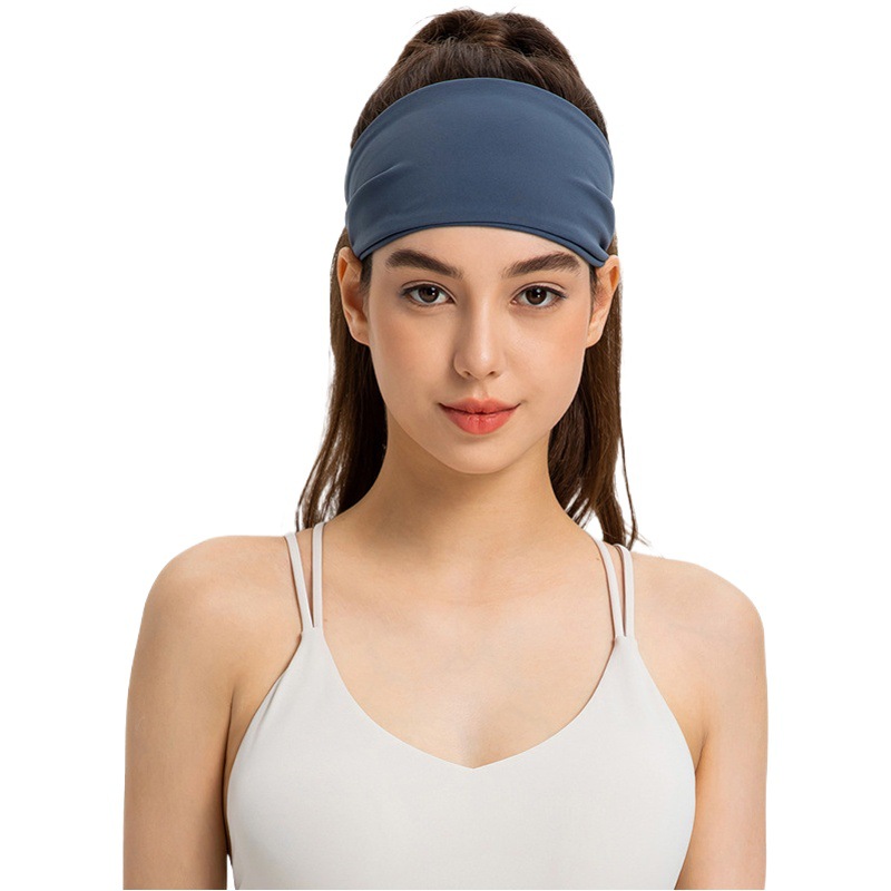 Evrlue New Product Double 6 Zero-Sense High Elastic Breathable Yoga Fitness Sports Headband Sports Headscarf for Women Daw035