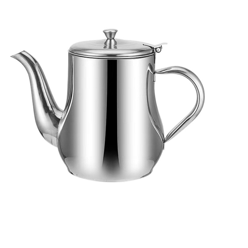 Stainless steel oilpot oilpot filter residue oil separation oil storage tank multi-use seasoning bottle kitchen household oil bottle with filter screen