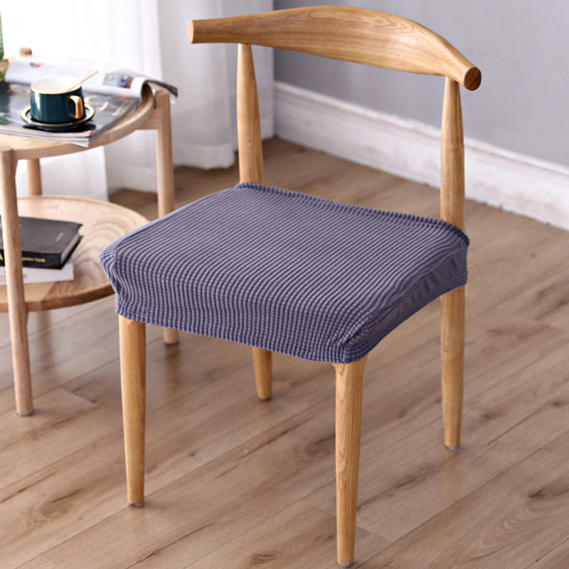 Picture of Dining Table and Chair Cover Universal Elastic Modern Simple Home Seat Cover Backless Office Cushion Cover Wholesale