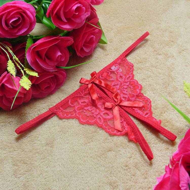 Picture of Winners Sexy Lingerie Three Point Underwear Panties Ladies Sexy Tulle Lace Separate Packaging
