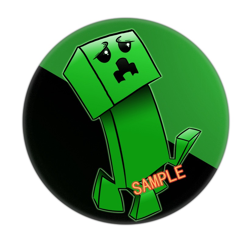 Picture of My world badge foreign trade supply game badge personality diy Cartoon Cartoon Yum 1-38
