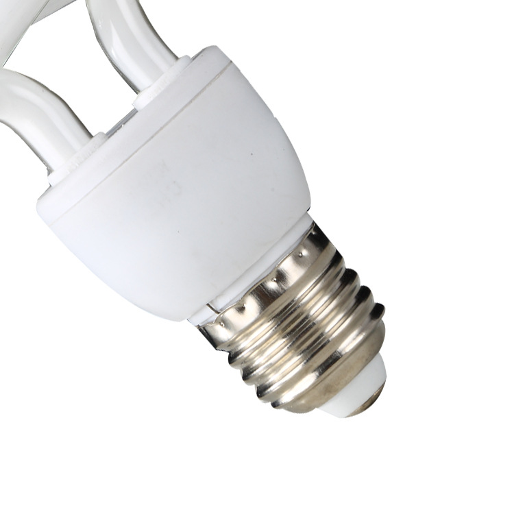Picture of Factory wholesale tricolor spiral energy-saving bulbs yellow white light 5W 11W 15W 20W