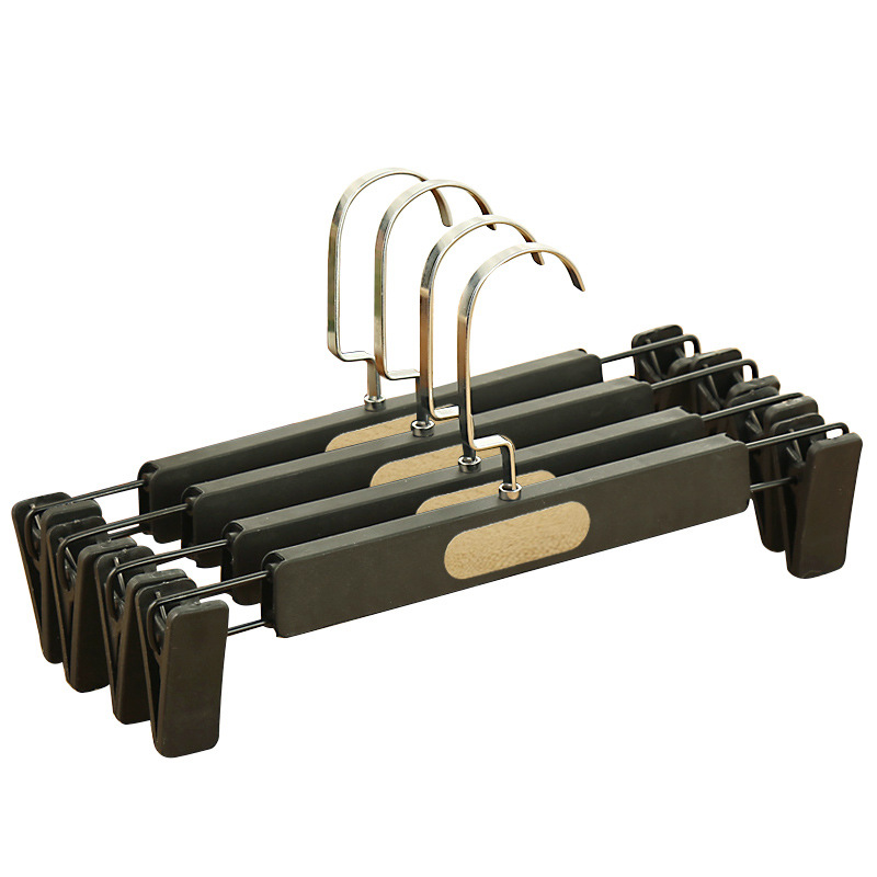 Picture of Non-slip plastic pants rack pants clip wholesale clothing store pants rack rotating hanger pants hanger clip skirt clip