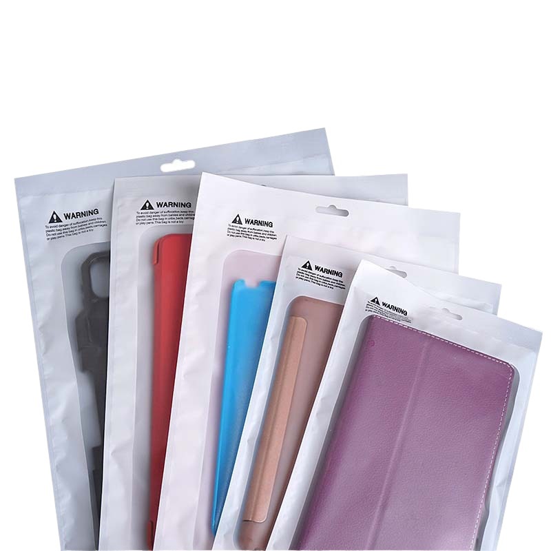 Amazon Warning Bag Three-Side Sealing Window Thickeneded Self-Adhesive Bag 10.5inch Flat Leather Case Packaging Bag Wholesale