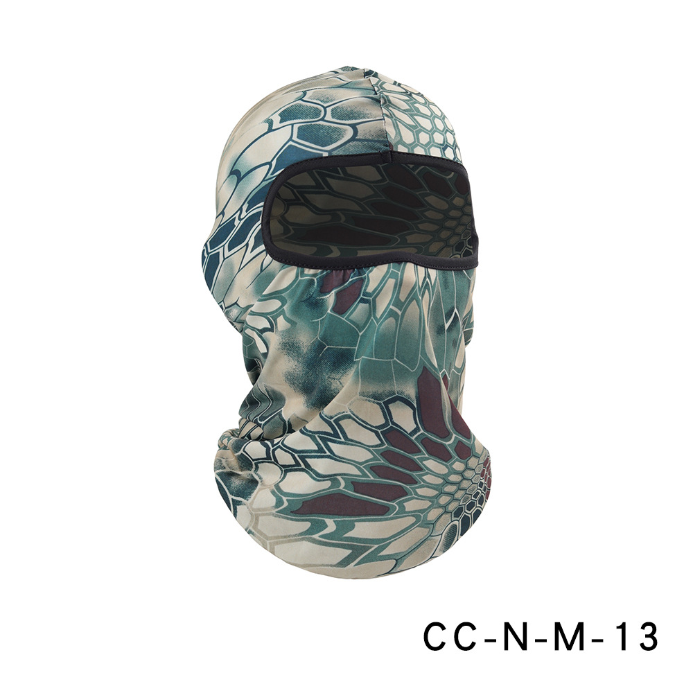 Picture of Ruidong Amazon Outdoor Cycling Mask Hood Bicycle Windproof Sports Turban Liner Sun Protection Hood Hat