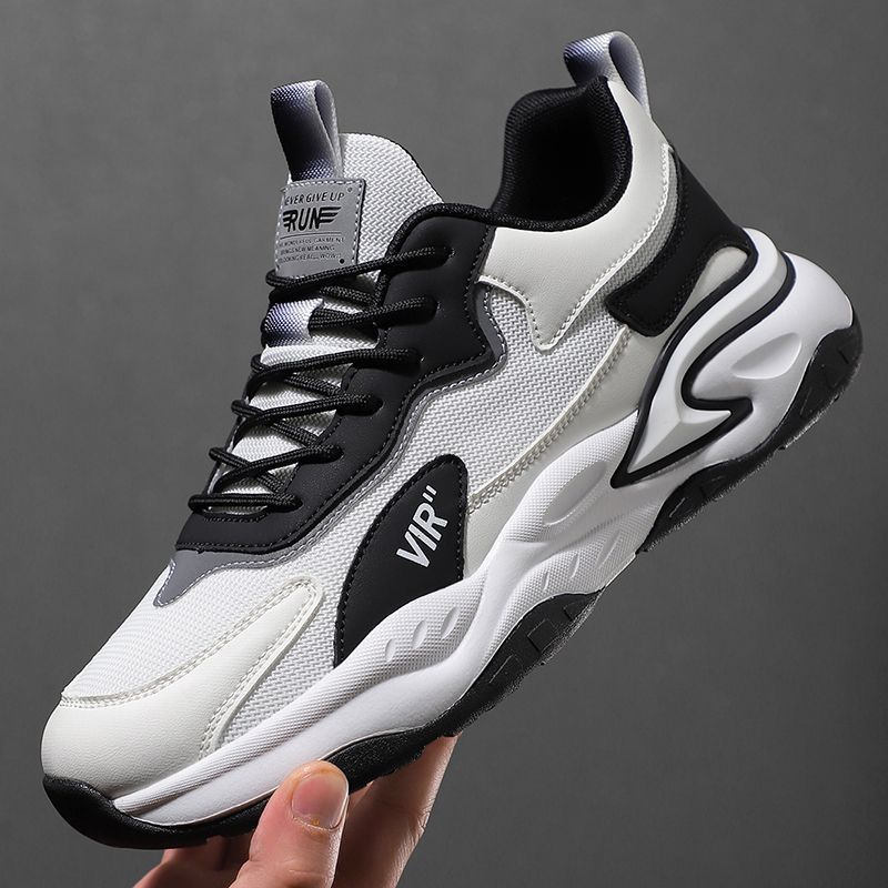 Men's Sports Shoes 2025 New Double Mesh Breathable Casual sneaker Soft Sole Non-slip Lightweight Running Shoes