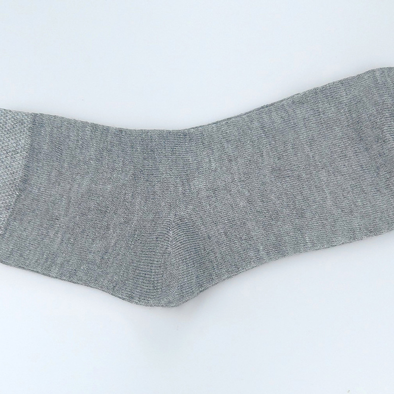 Picture of Men's Socks, Autumn and Winter Mid-Calf Socks, Sports Cotton Socks, Solid Color Street Stall Business Stockings, Gifts, Individually Packaged